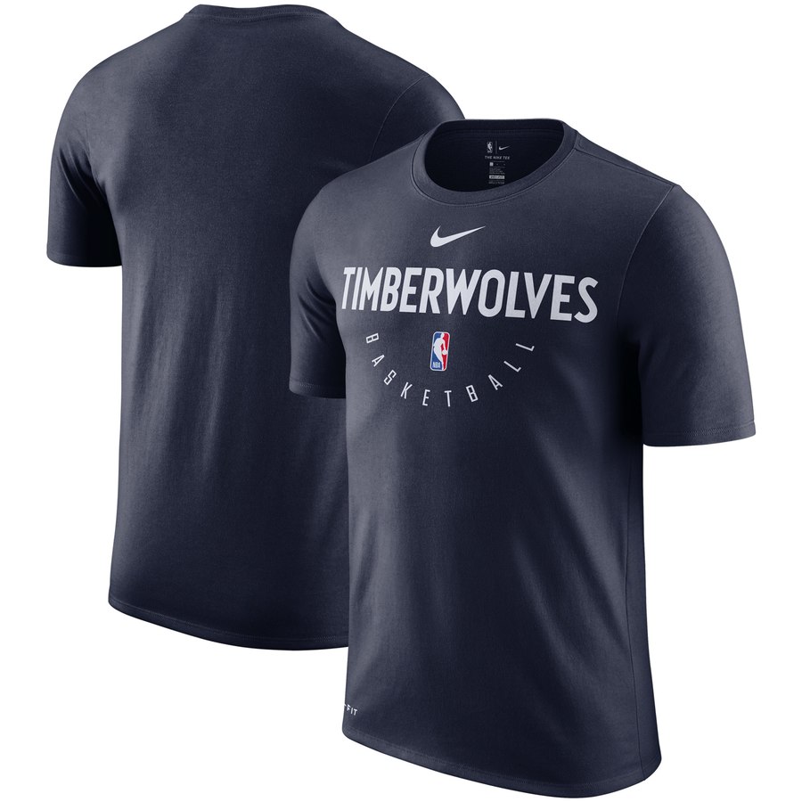 Minnesota Timberwolves Nike Practice Legend Performance T-Shirt Navy