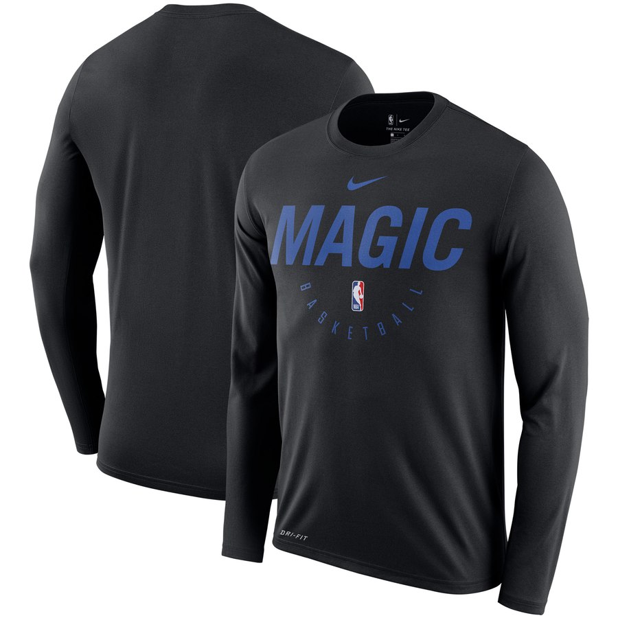 Orlando Magic Nike Practice Performance Legend Long Sleeve T-Shirt Black