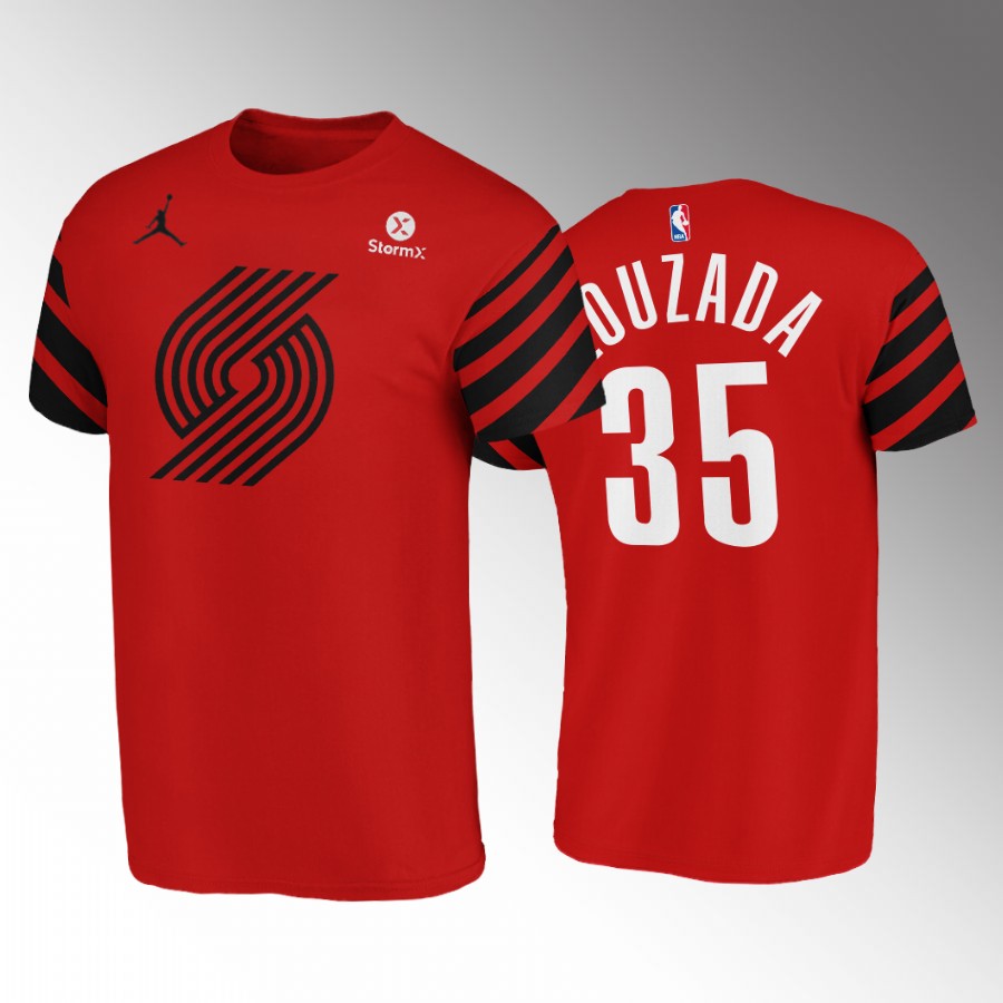 Portland Trail Blazers #35 Didi Louzada Red NBA Men's Nike Statement Edition Swingman Jersey