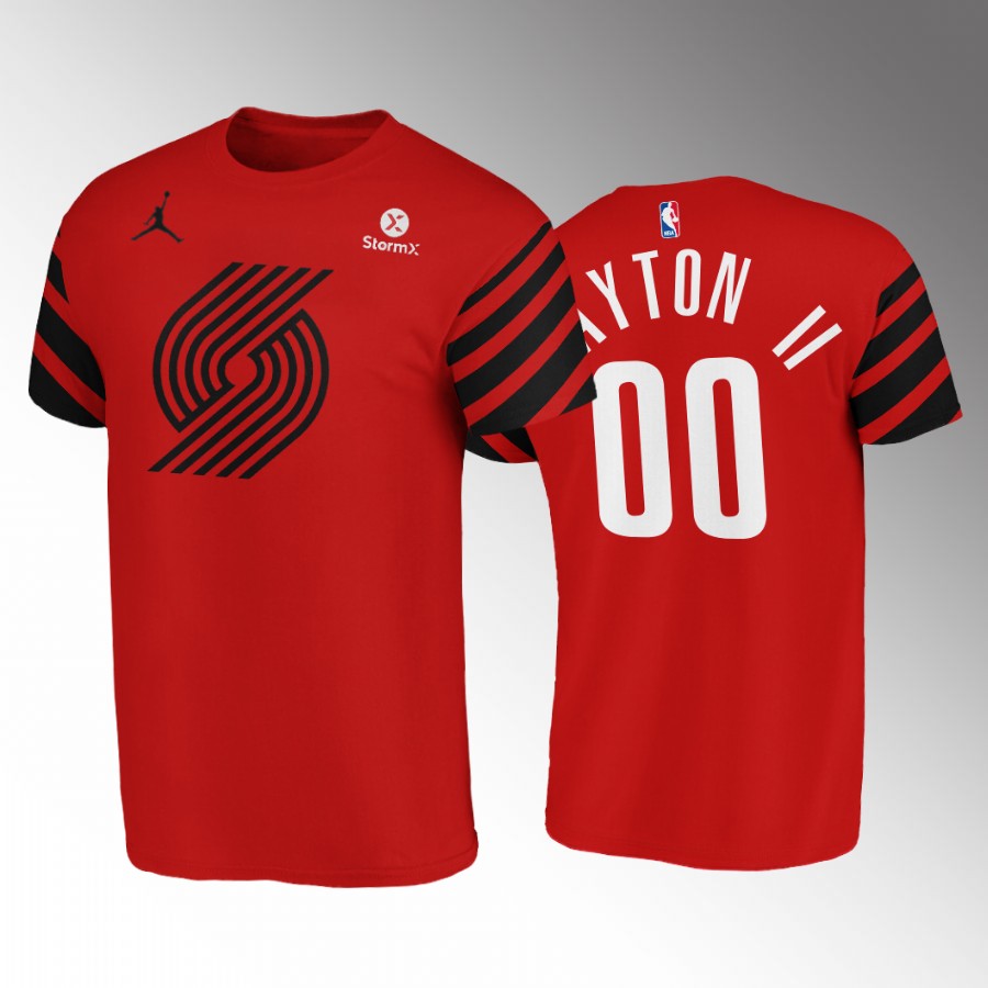 Portland Trail Blazers #00 Gary Payton II Red NBA Men's Nike Statement Edition Swingman Jersey