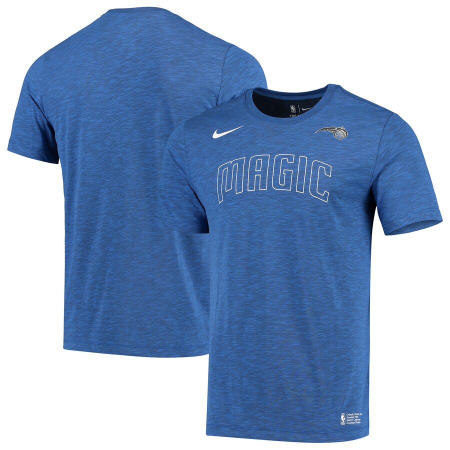 Orlando Magic Nike Essential Facility Performance T-Shirt Heathered Blue