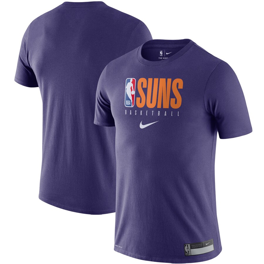 Phoenix Suns Nike Essential Practice Performance T-Shirt Purple