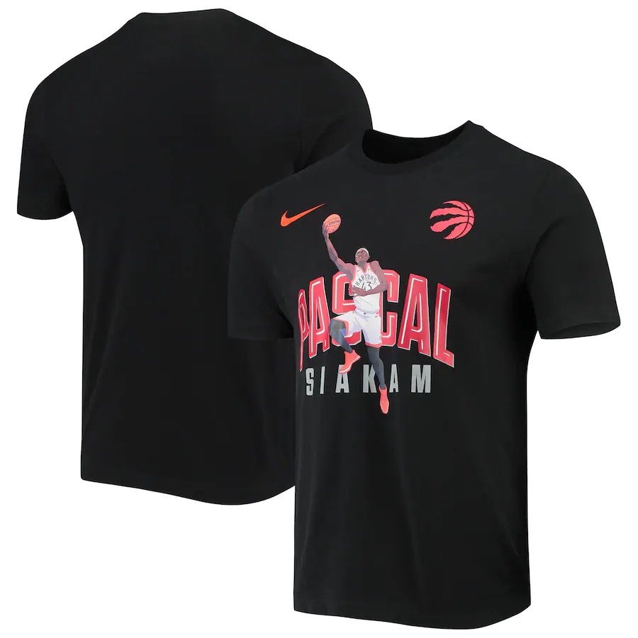 Toronto Raptors #43 Pascal Siakam Nike Hero Performance T-Shirt Black