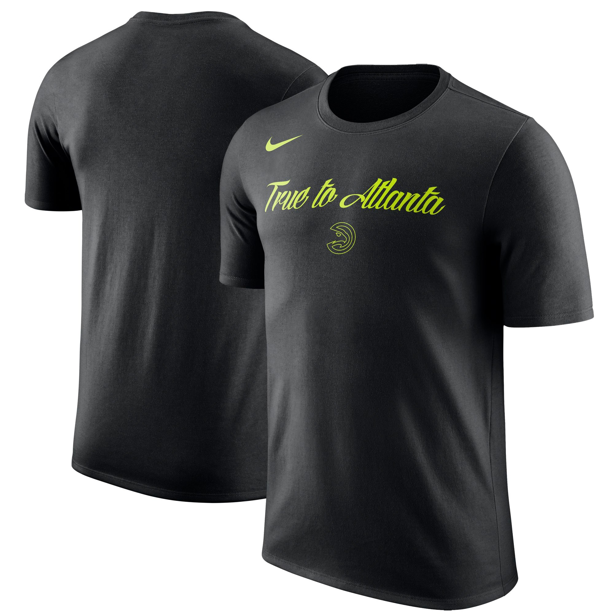 Nike Atlanta Hawks Black City Edition Essential Performance T-Shirt