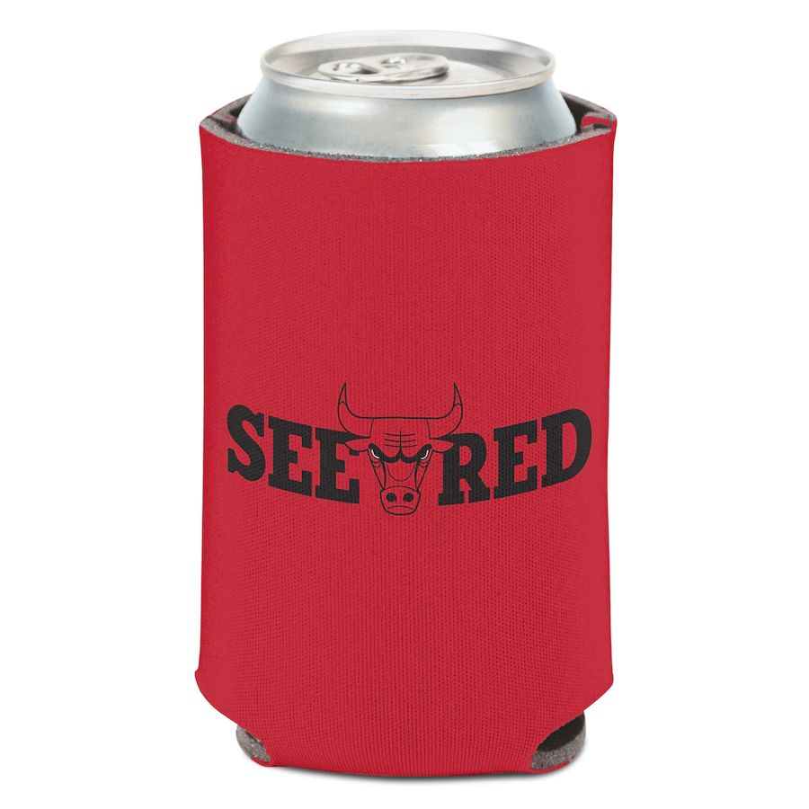 Chicago Bulls WinCraft 2022 NBA Playoffs 12oz. Slogan Can Cooler