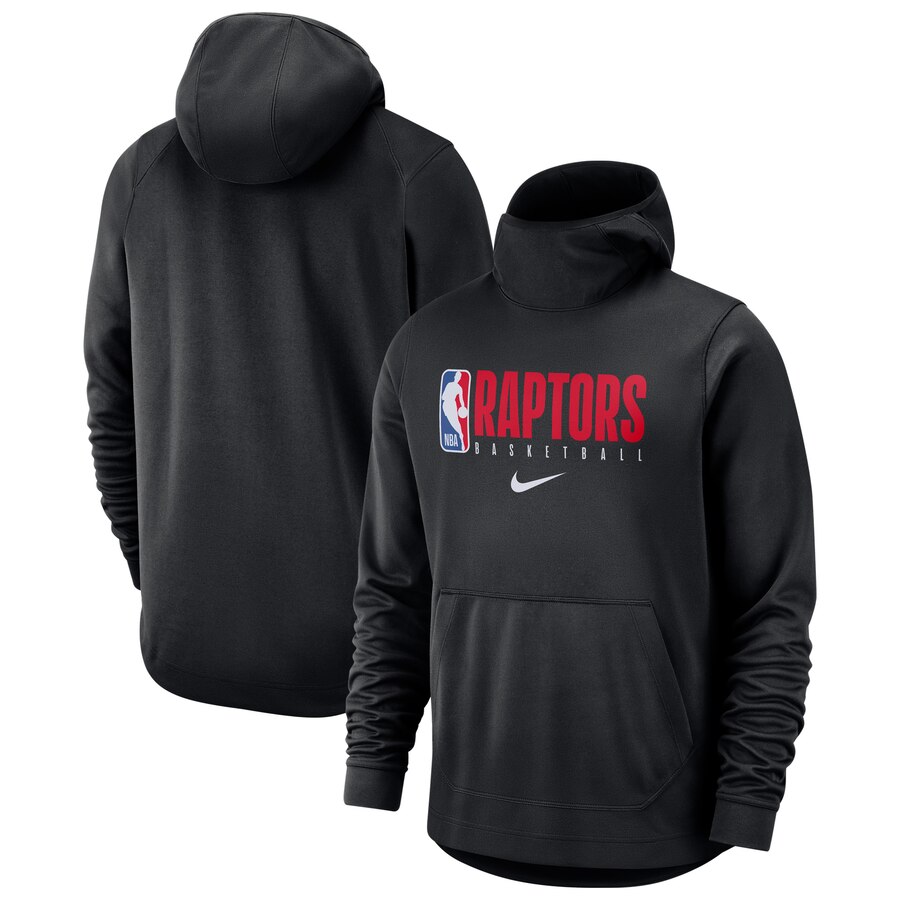 Toronto Raptors Nike Spotlight Practice Performance Pullover Hoodie Black