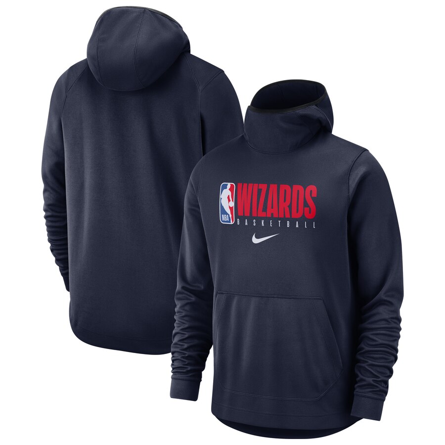 Washington Wizards Nike Spotlight Practice Performance Pullover Hoodie Navy