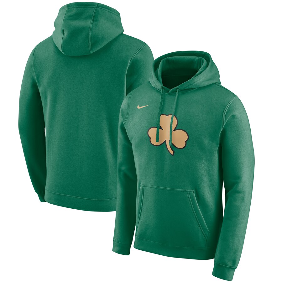 Men's Boston Celtics Nike Green 2019-20 City Edition Club Pullover Hoodie