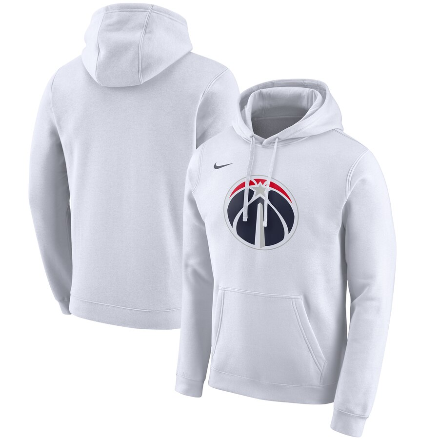 Men's Washington Wizards Nike White 2019-20 City Edition Club Pullover Hoodie