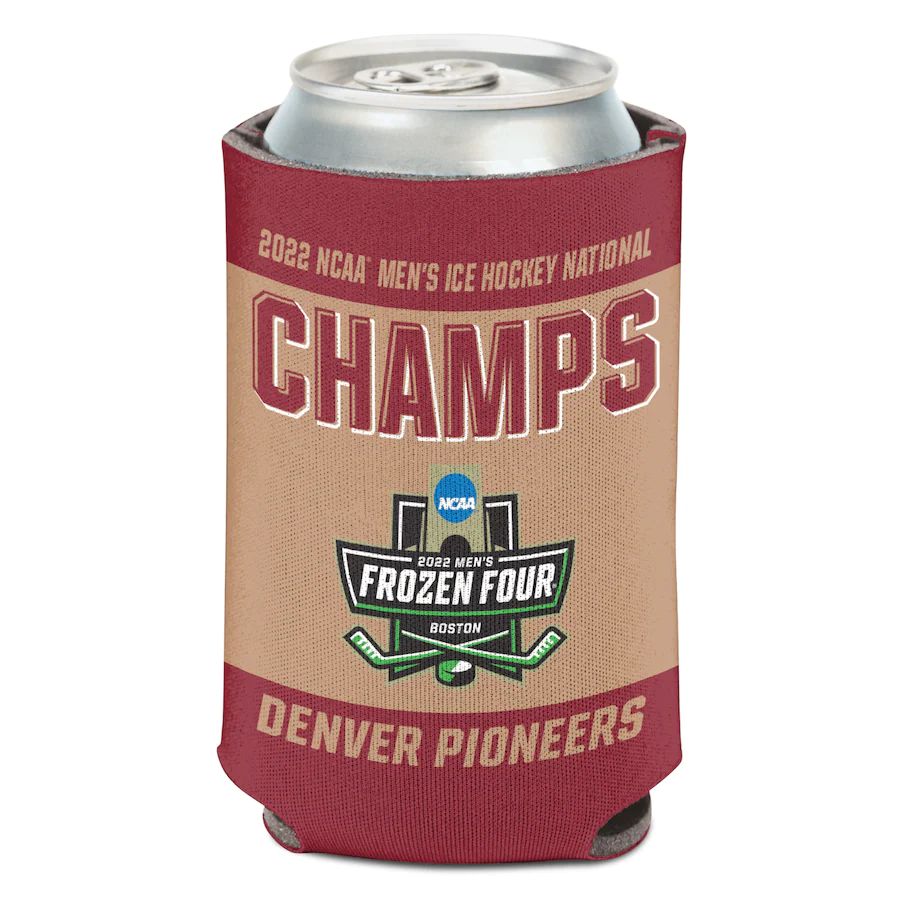 Denver Pioneers WinCraft 2022 NCAA Men's Ice Hockey National Champions 12oz. Can Cooler