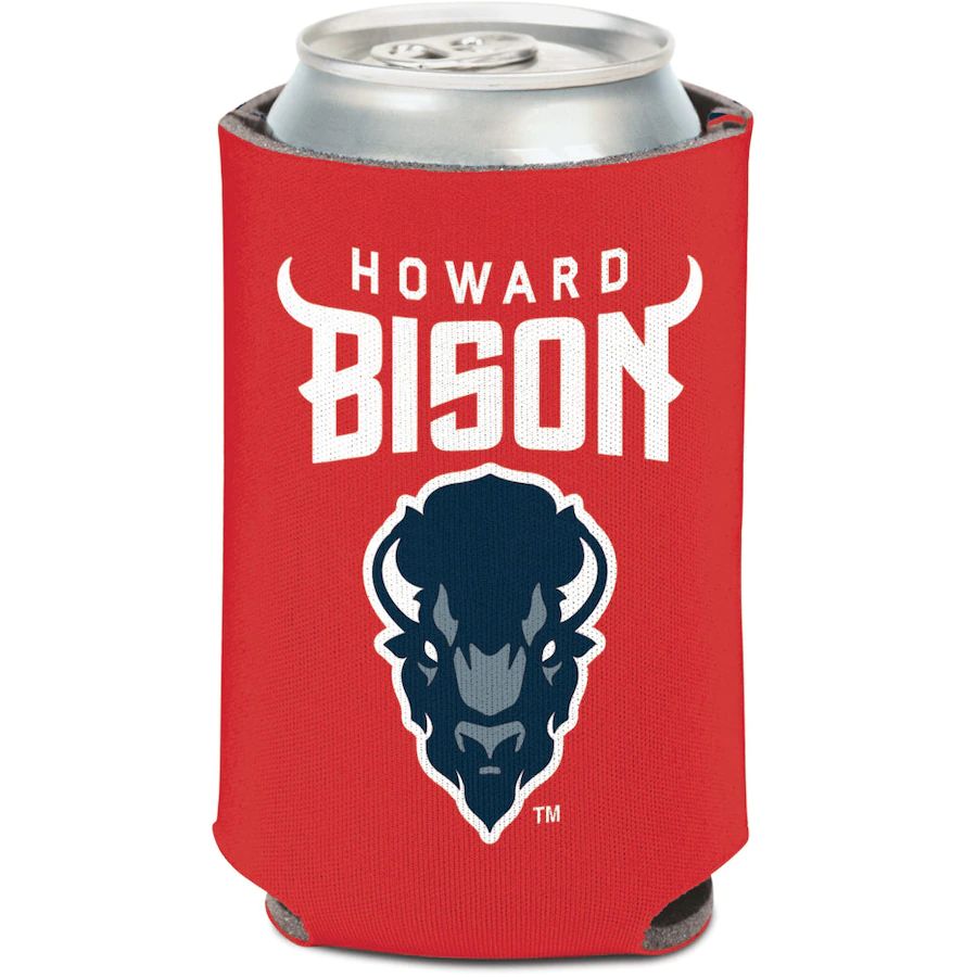 Howard Bison WinCraft Logo 12oz. Can Cooler