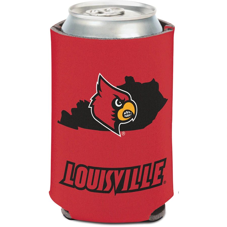 Louisville Cardinals WinCraft 12oz. State Shape Can Cooler