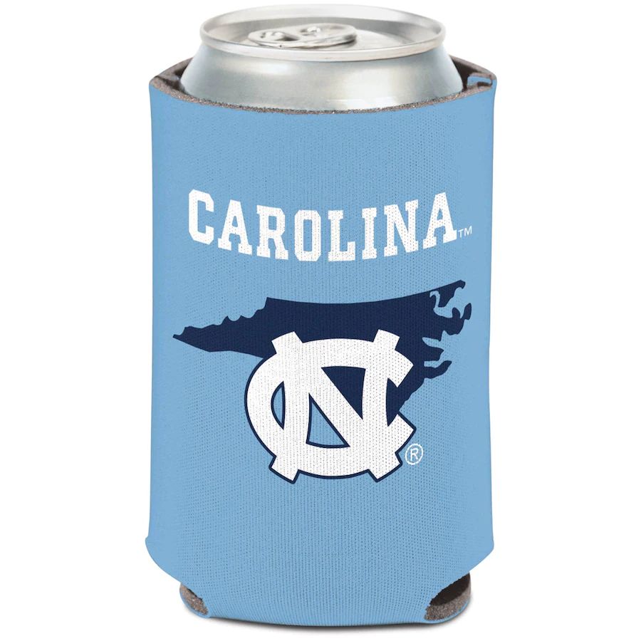 North Carolina Tar Heels WinCraft 12oz. State Shape Can Cooler