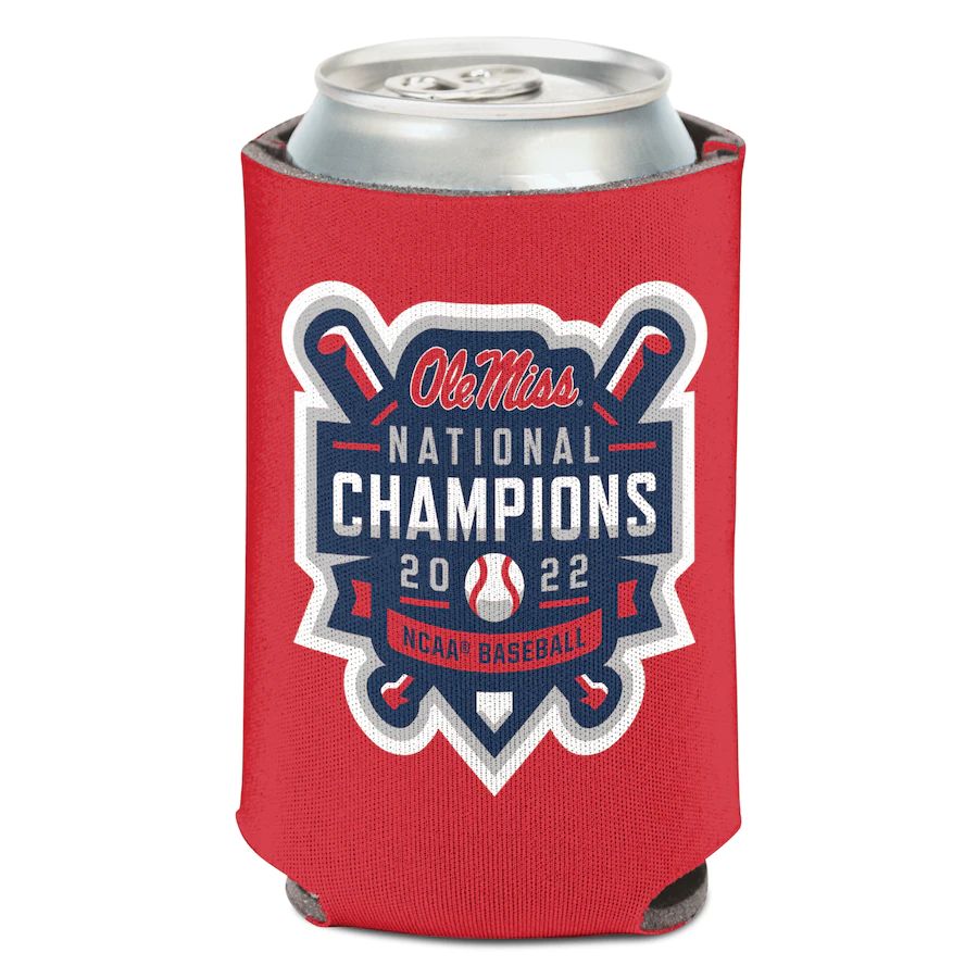 Ole Miss Rebels WinCraft 2022 NCAA Men's Baseball College World Series Champions 12oz. Can Cooler