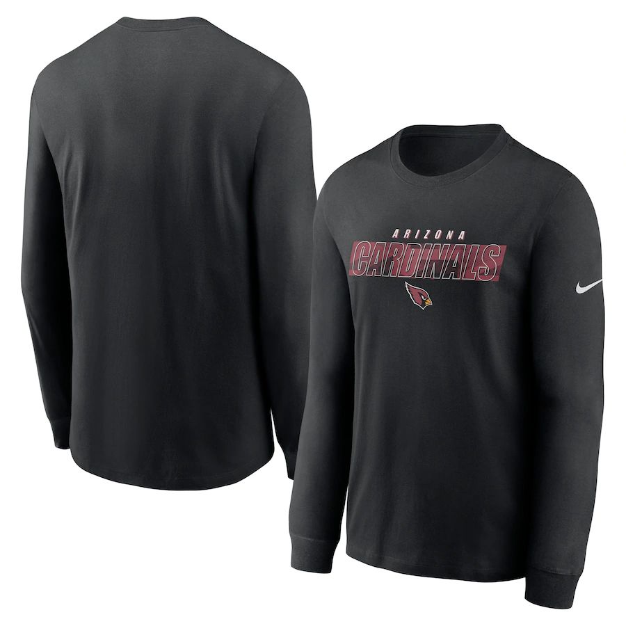 Arizona Cardinals Nike Fan Gear Playbook Long Sleeve T-Shirt Black