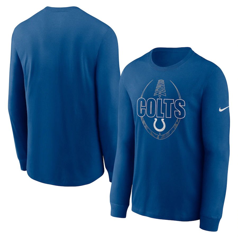 Indianapolis Colts Nike Icon Legend Performance Long Sleeve T-Shirt Royal