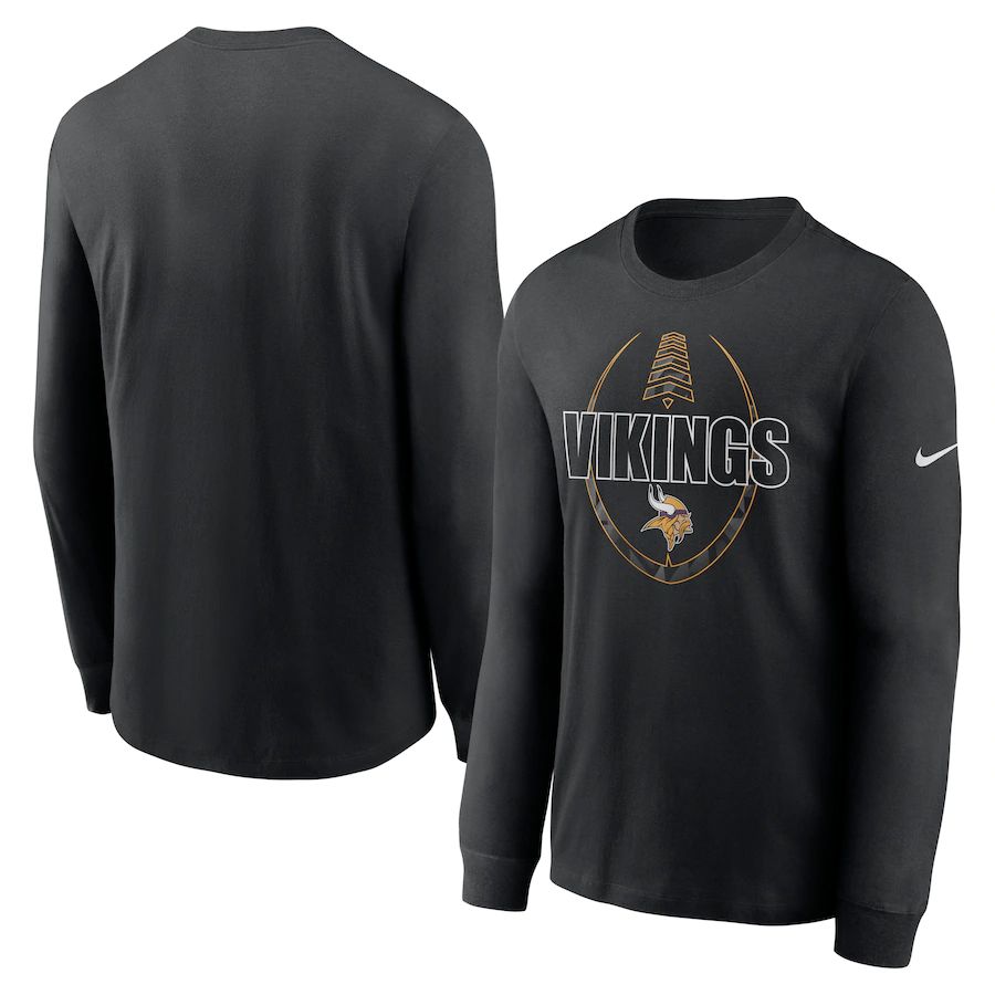 Minnesota Vikings Nike Icon Legend Performance Long Sleeve T-Shirt Black