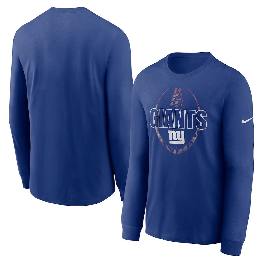 New York Giants Nike Icon Legend Performance Long Sleeve T-Shirt Royal