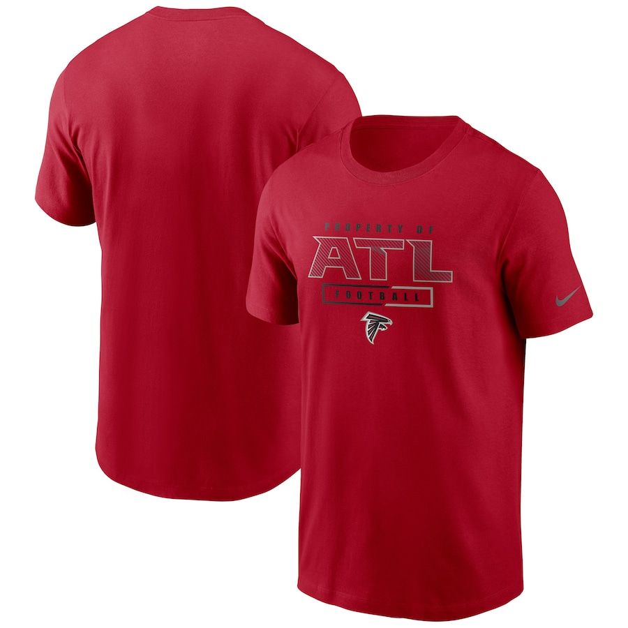 Atlanta Falcons Nike Team Property Of Essential T-Shirt Red