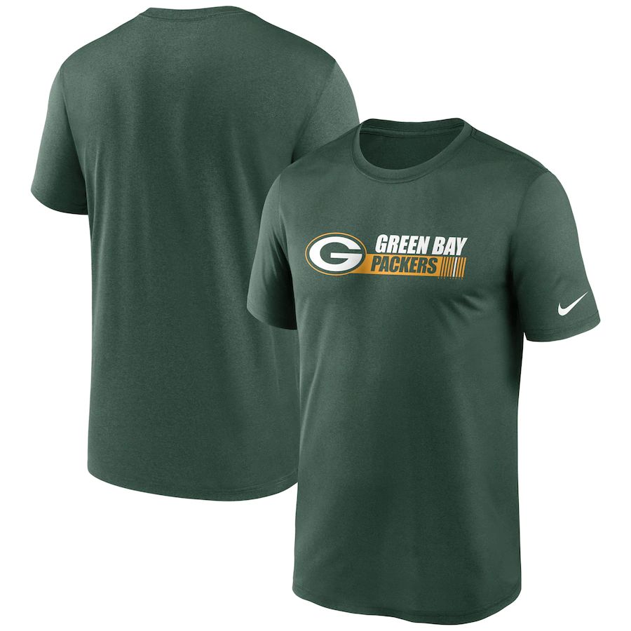 Green Bay Packers Nike Fan Gear Team Conference Legend Performance T-Shirt Green