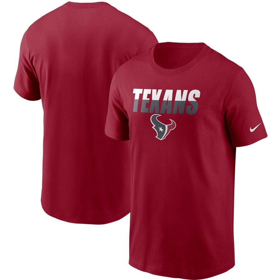 Houston Texans Nike Split T-Shirt Red