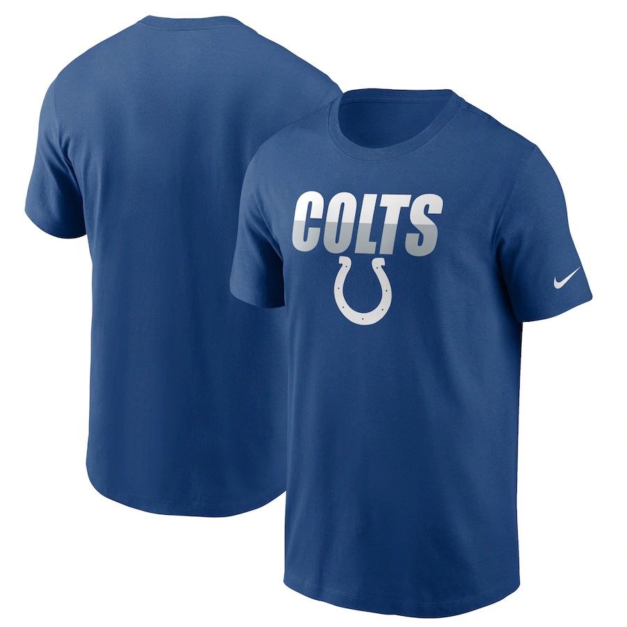 Indianapolis Colts Nike Split T-Shirt Royal