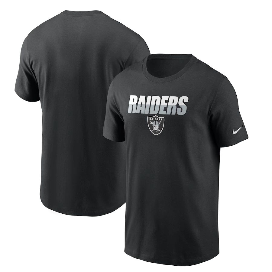 Las Vegas Raiders Nike Split T-Shirt Black