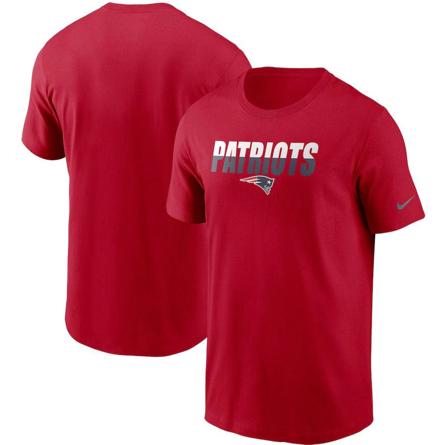 New England Patriots Nike Split T-Shirt Red