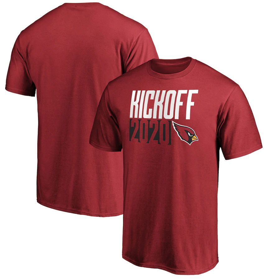 Arizona Cardinals Fanatics Branded Kickoff 2020 T-Shirt Cardinal