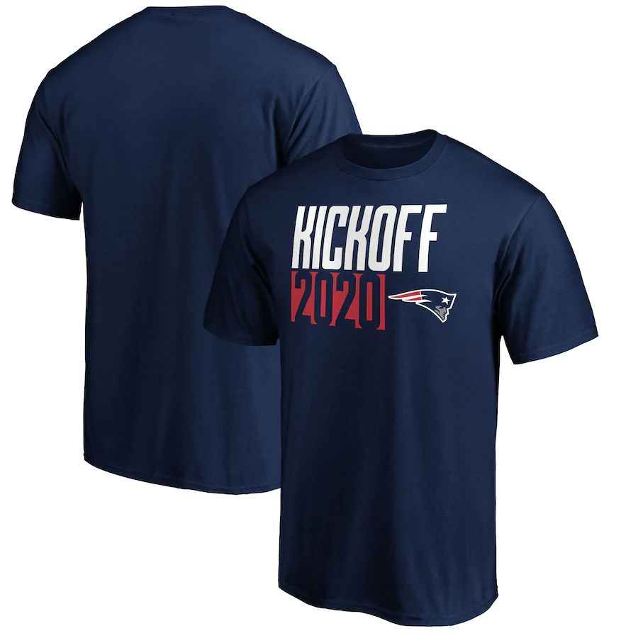 New England Patriots Fanatics Branded Kickoff 2020 T-Shirt Navy