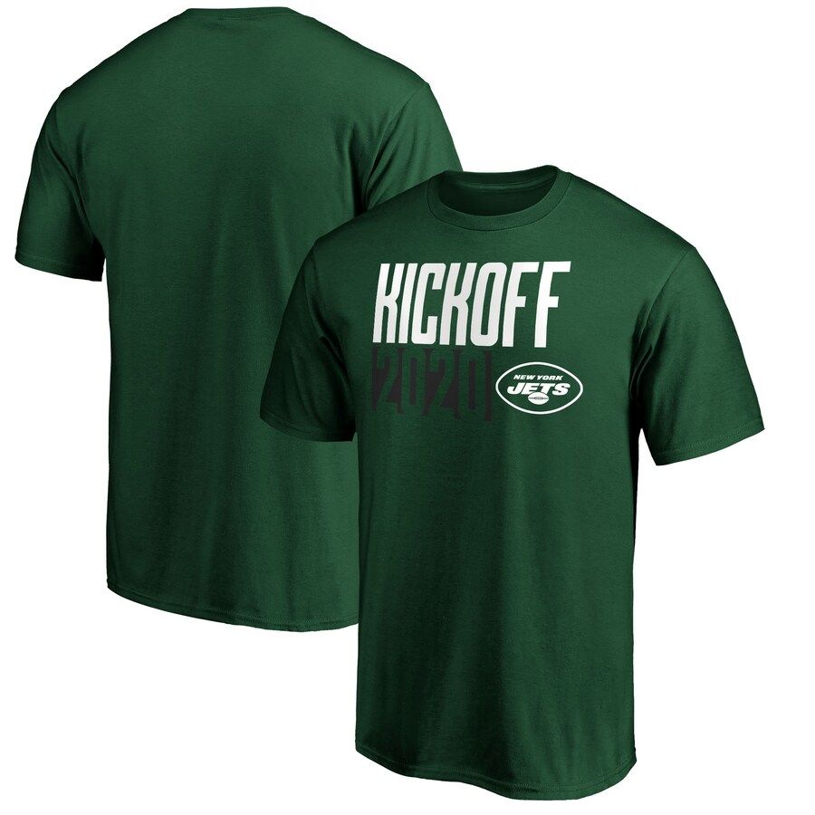 New York Jets Fanatics Branded Kickoff 2020 T-Shirt Green