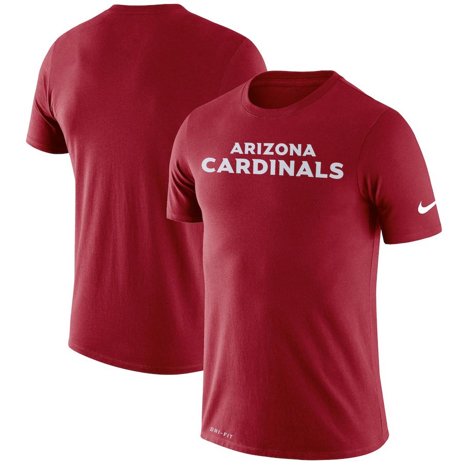 Arizona Cardinals Nike Fan Gear Essential Wordmark Performance T-Shirt Cardinal