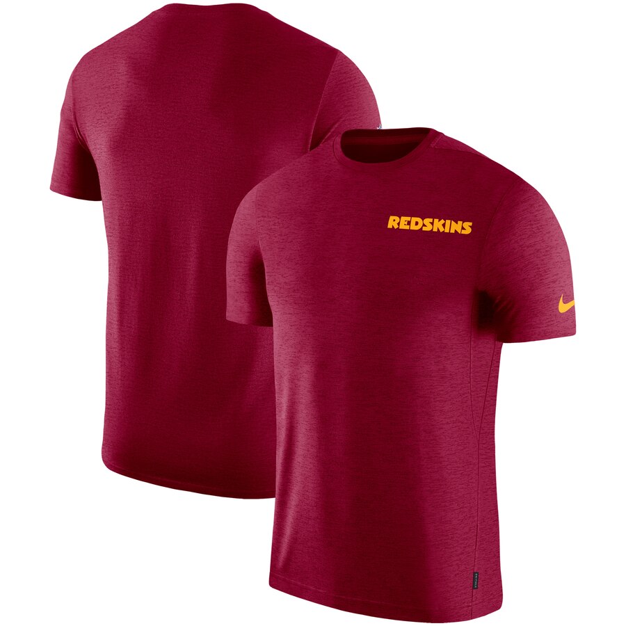 Washington Commanders Nike On-Field Coaches UV Performance T-Shirt Burgundy