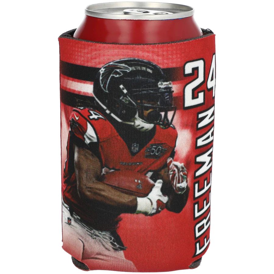 Atlanta Falcons #24 Devonta Freeman WinCraft 12oz. Double-Sided Player Can Cooler