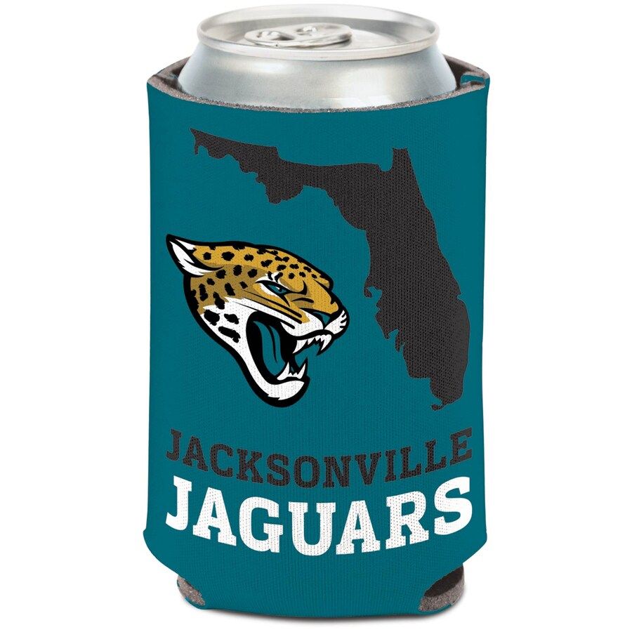 Jacksonville Jaguars WinCraft 12oz. State Shape Can Cooler