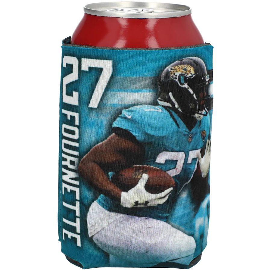 Jacksonville Jaguars #27 Leonard Fournette WinCraft 12oz. Double-Sided Player Can Cooler