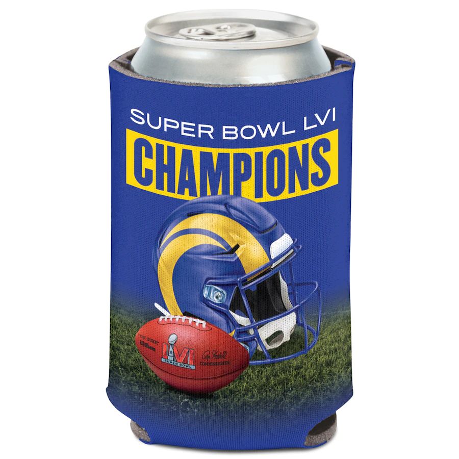 Los Angeles Rams WinCraft Super Bowl LVI Champions 12oz. Ball Can Cooler