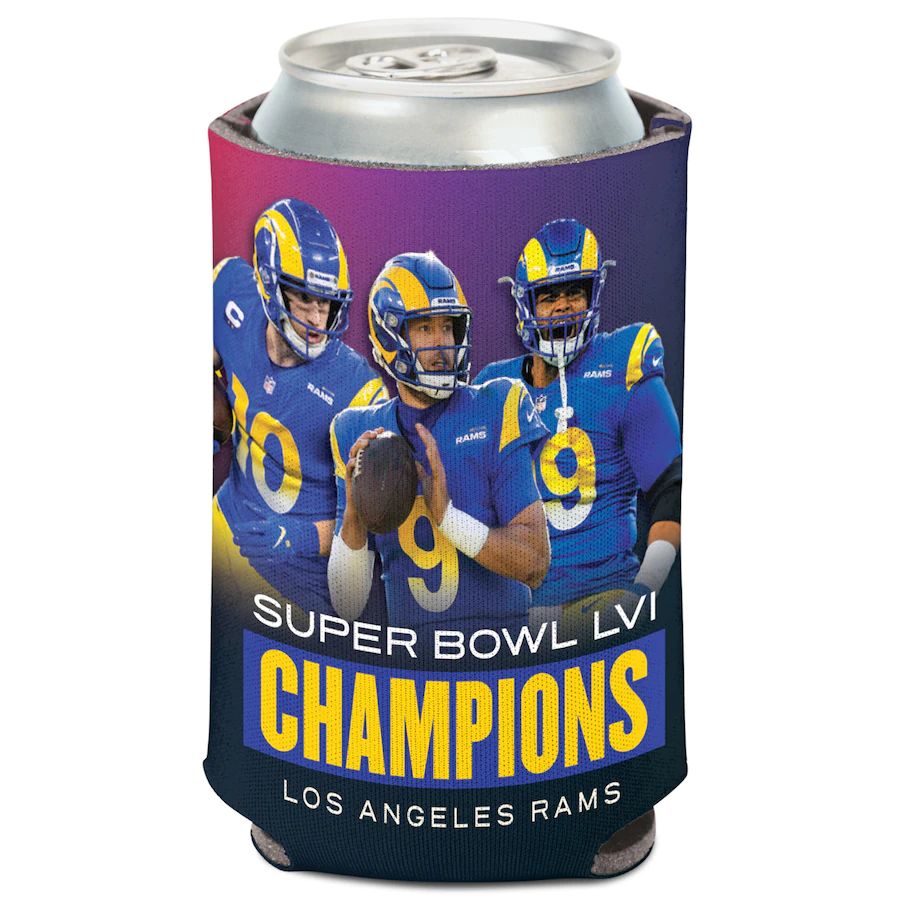 Los Angeles Rams WinCraft Super Bowl LVI Champions 12oz. Players Can Cooler