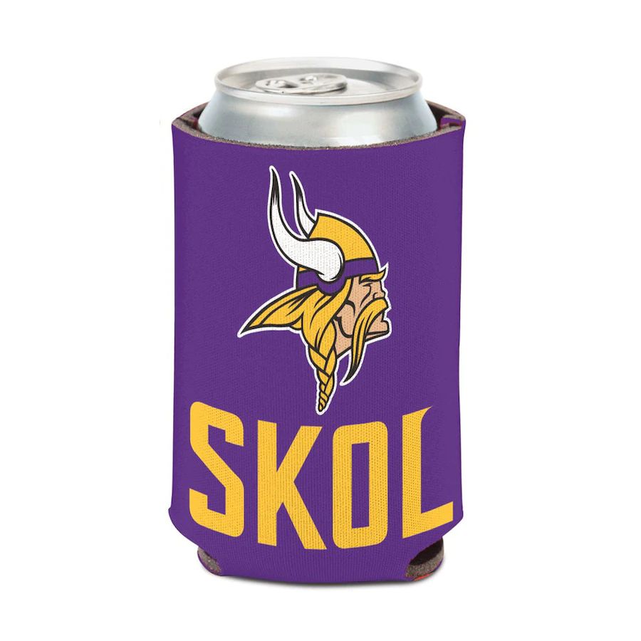 Minnesota Vikings WinCraft 12oz. Slogan Can Cooler