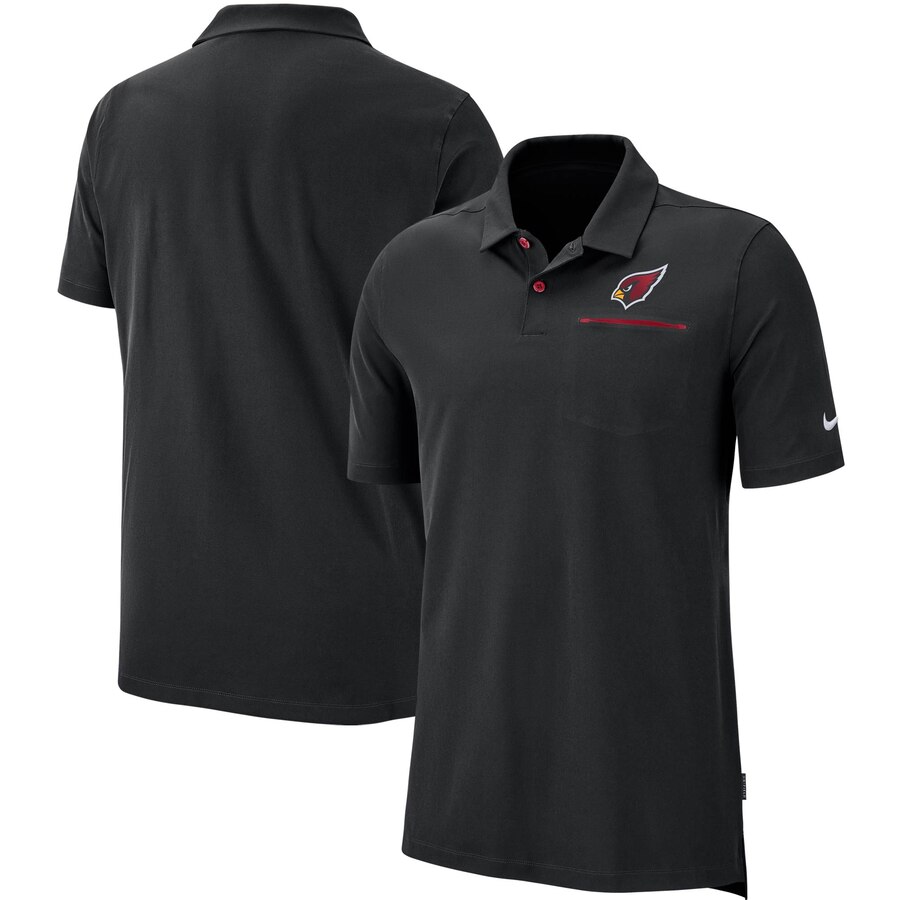 Arizona Cardinals Nike Sideline Elite Performance Polo Black