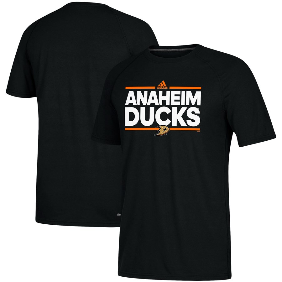 Anaheim Ducks adidas Dassler climalite T-Shirt Black