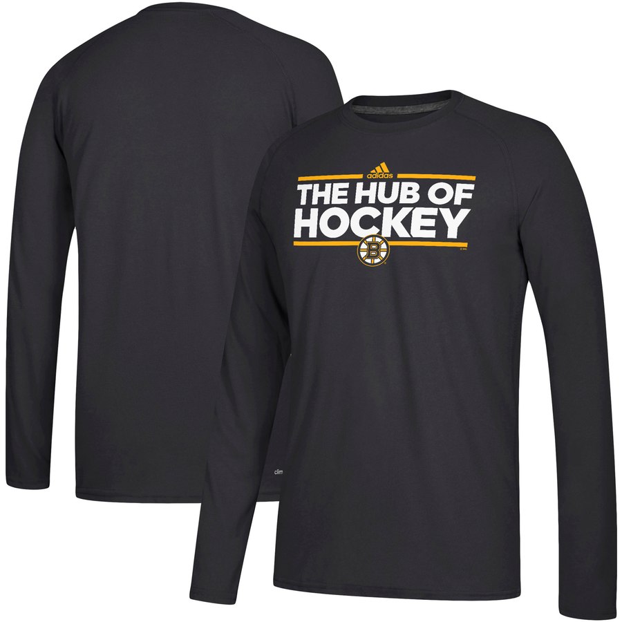 Boston Bruins adidas Local Ultimate Dassler Long Sleeve T-Shirt Black