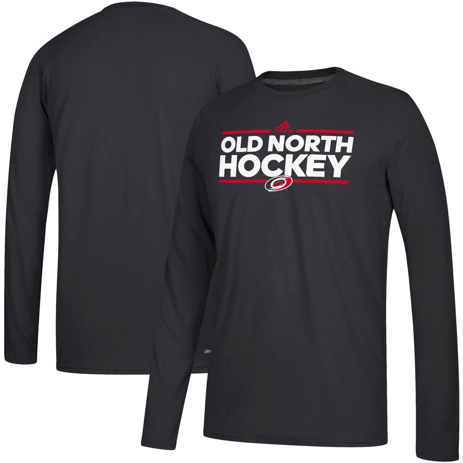 Carolina Hurricanes adidas Local Ultimate Dassler Long Sleeve T-Shirt Black