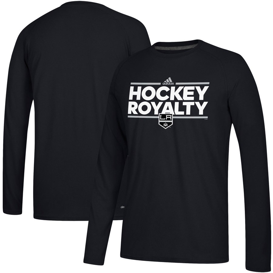 Los Angeles Kings adidas Local Ultimate Dassler Long Sleeve T-Shirt Black