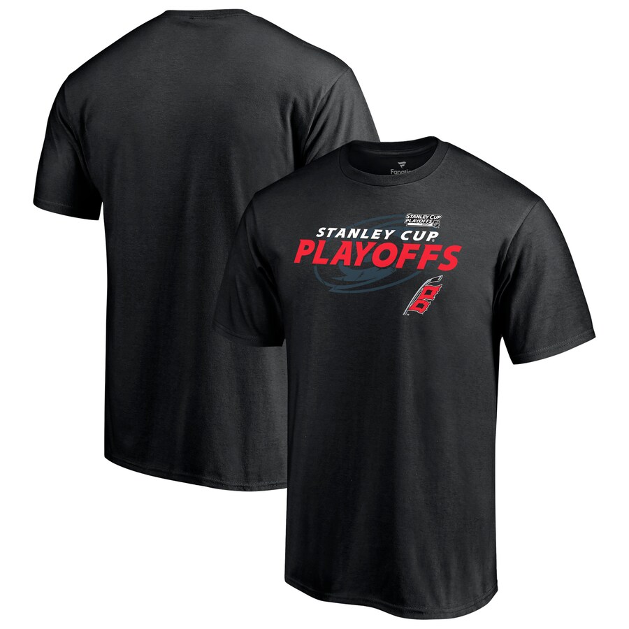 Carolina Hurricanes 2021 Stanley Cup Playoffs Bound Big & Tall Turnover T-Shirt - Black