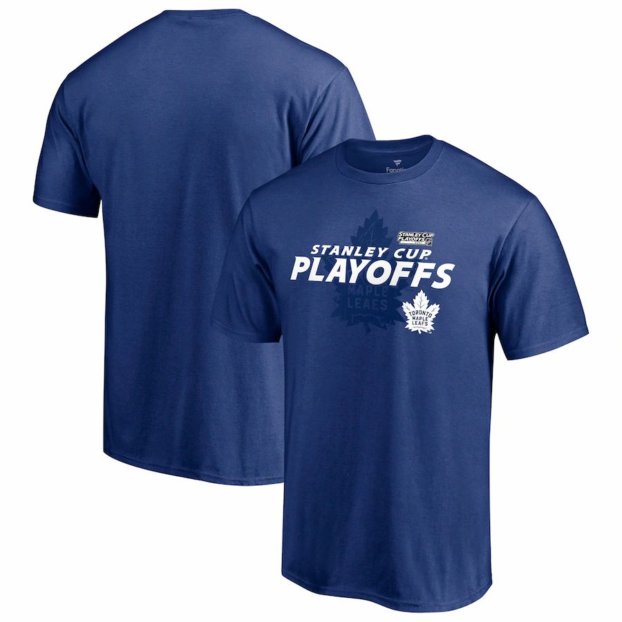 Toronto Maple Leafs 2021 Stanley Cup Playoffs Bound Turnover T-Shirt - Royal