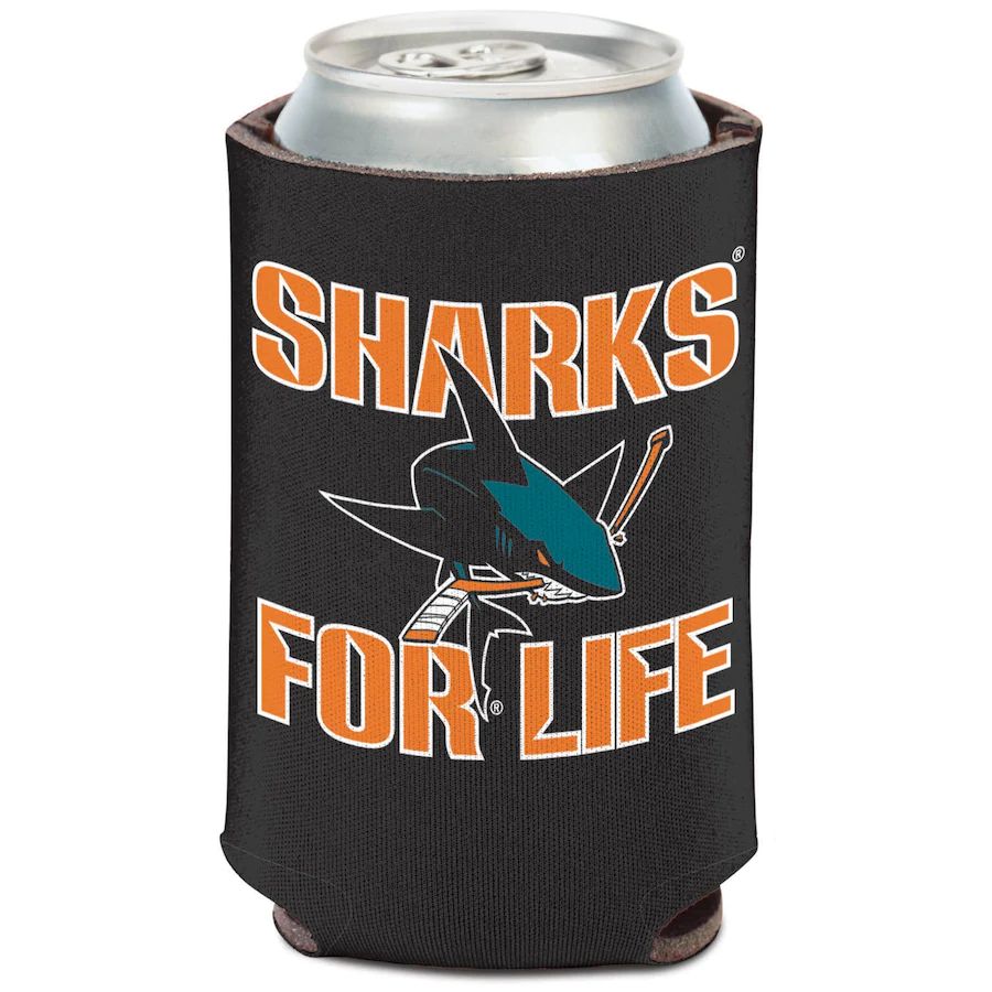 San Jose Sharks WinCraft 12oz. Team Slogan Can Cooler