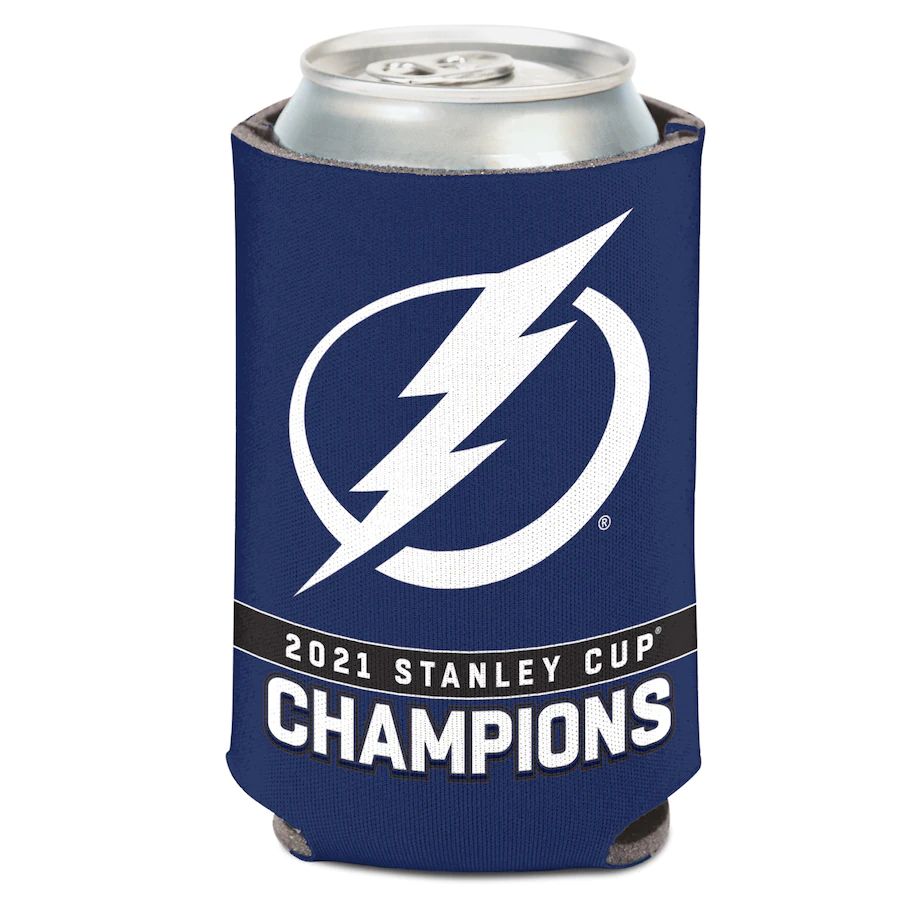 Tampa Bay Lightning WinCraft 2021 Stanley Cup Champions 12oz. Champ Can Cooler