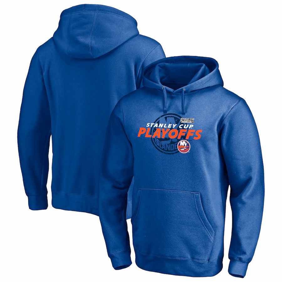 New York Islanders 2021 Stanley Cup Playoffs Bound Turnover Pullover Hoodie - Royal