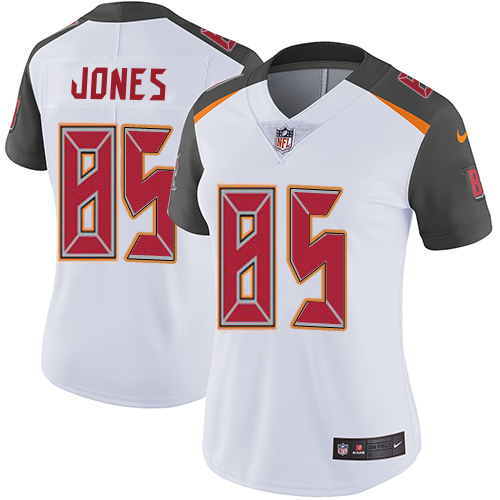 Nike Buccaneers #85 Julio Jones White Women's Stitched NFL Vapor Untouchable Limited Jersey